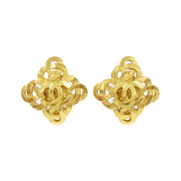 CHANEL Authentic Gold Earrings